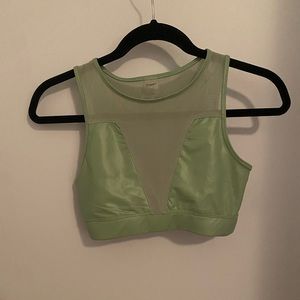 Green bra top 💚